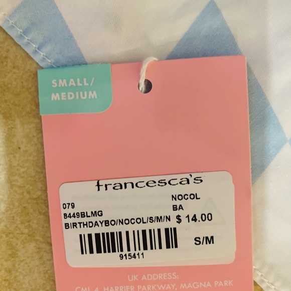 Francesca’s Collections Birthday Boy Bandana - Picture 8 of 8